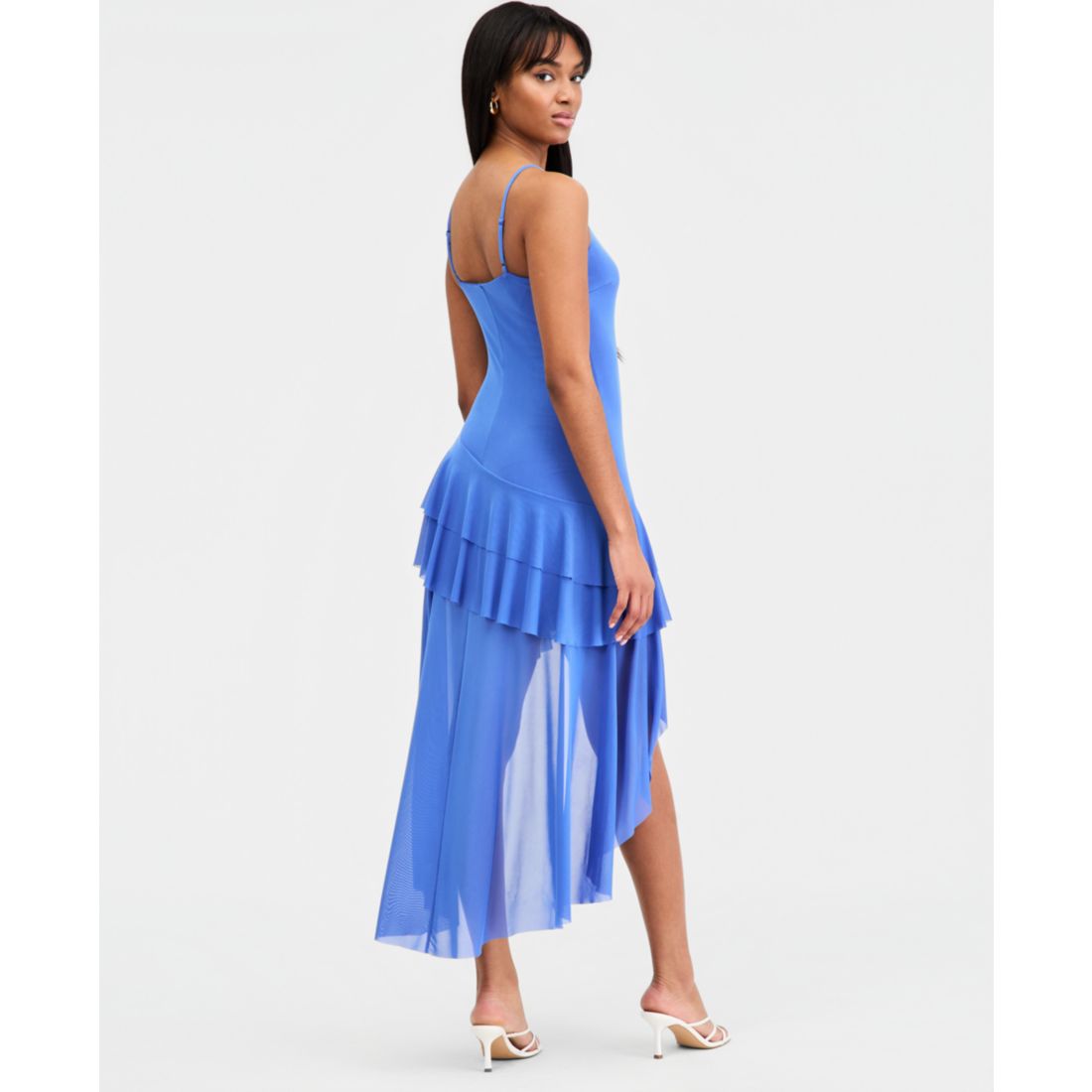Bar Iii Women's Tiered High-Low Dress, Macy's Exclusive