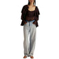 Free People Women's Truro Baggy Puddle High Rise Jeans