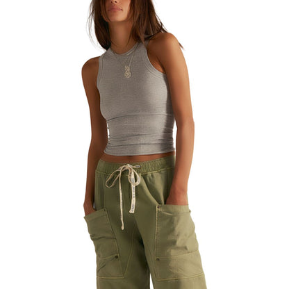 Free People Women's So Soft Seamless Crew Neck Tank Top