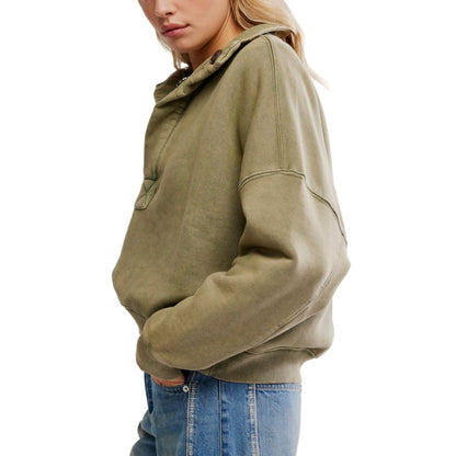 Free People Women's Timeless V-Neck Pullover Sweater