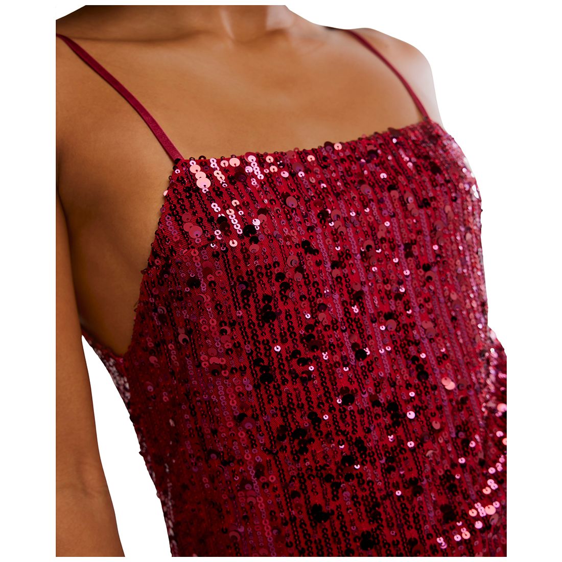 Free People Women's Midnight Kiss Mini Slip Dress