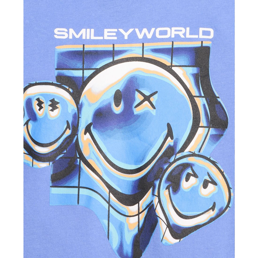 Grayson Threads Kids, The Label Big Boys Smiley World Graphic Short-Sleeve T-Shirt