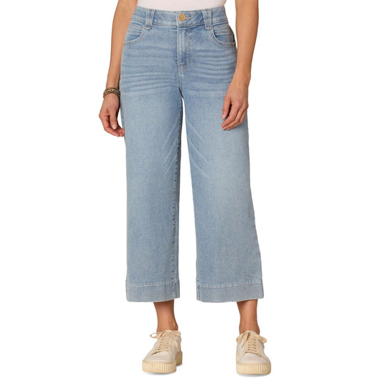Democracy Women's Ab-Solution Crop Wide-Leg Jeans
