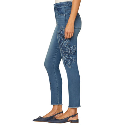 Democracy Petite High Rise Seamless Ankle Skimmer Jeans