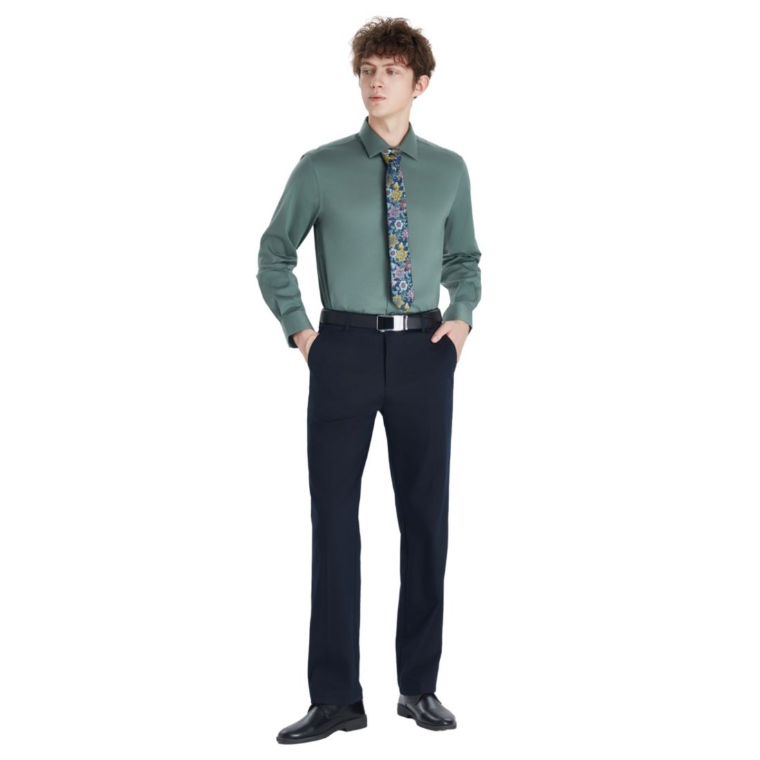 Bar Iii Men's Sateen Solid Dress Shirt, Macy's Exclusive