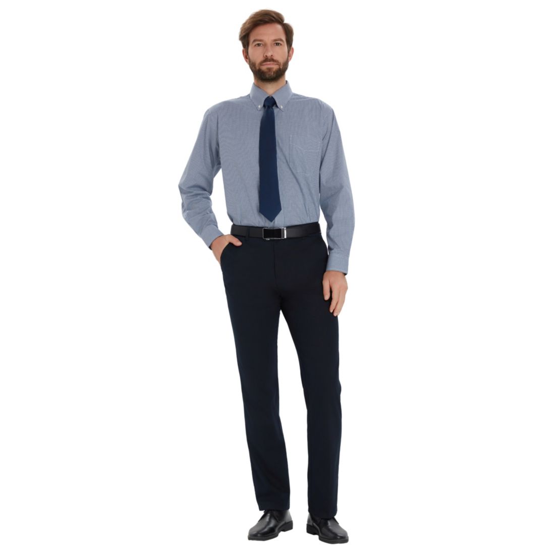 Club Room Men's Mini Gingham Dress Shirt, Macy's Exclusive