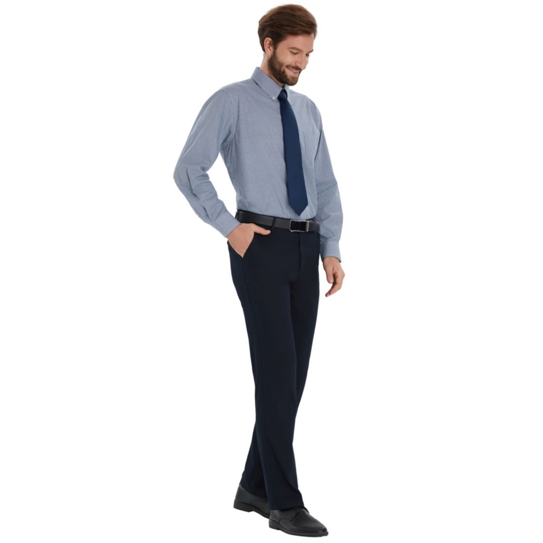 Club Room Men's Mini Gingham Dress Shirt, Macy's Exclusive