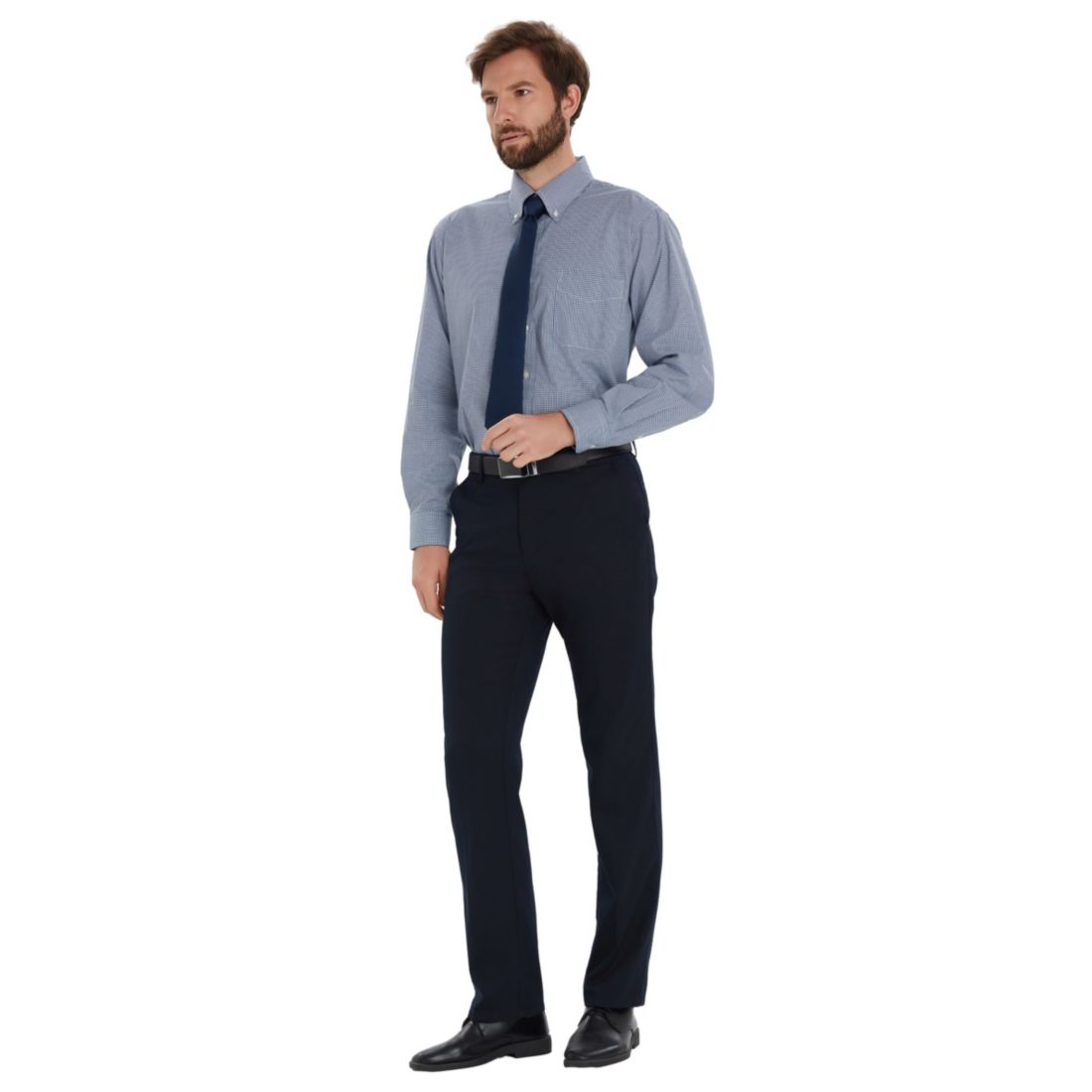 Club Room Men's Mini Gingham Dress Shirt, Macy's Exclusive