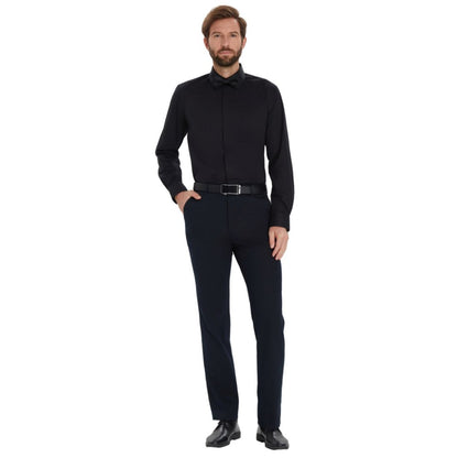 Alfani Men's Slim-Fit Formal Solid Dress Shirt, Macy's Exclusive