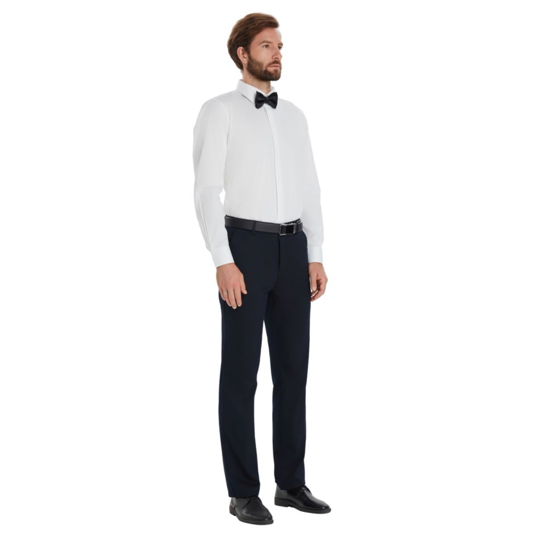Alfani Men's Slim-Fit Formal Solid Dress Shirt, Macy's Exclusive