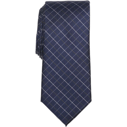 Club Room Men's Fayette Grid Classic Tie, Macy's Exclusive