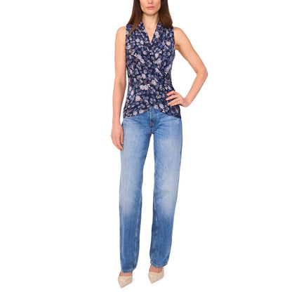 Vince Camuto Women's Sleeveless Front Wrap Top