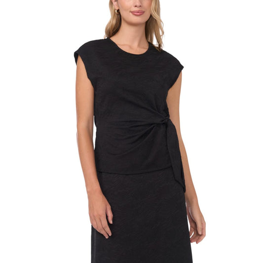 Vince Camuto Women's Drop Shoulder Tank With Front Knot Top