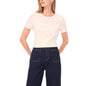 Vince Camuto Women's Crewneck Short Sleeve Top