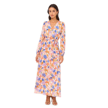 Vince Camuto Women's V-Neck Maxi Dress