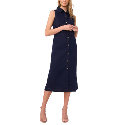 Vince Camuto Women's Collared Neck Dress