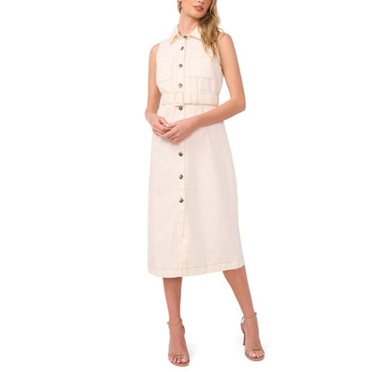 Vince Camuto Women's Collared Neck Dress