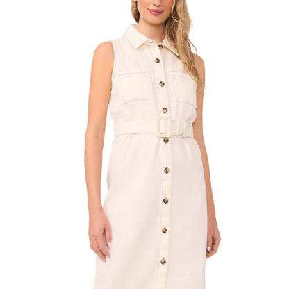 Vince Camuto Women's Collared Neck Dress