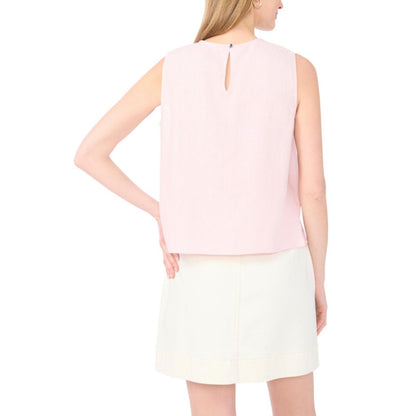 Vince Camuto Women's Sleeveless Crewneck Blouse