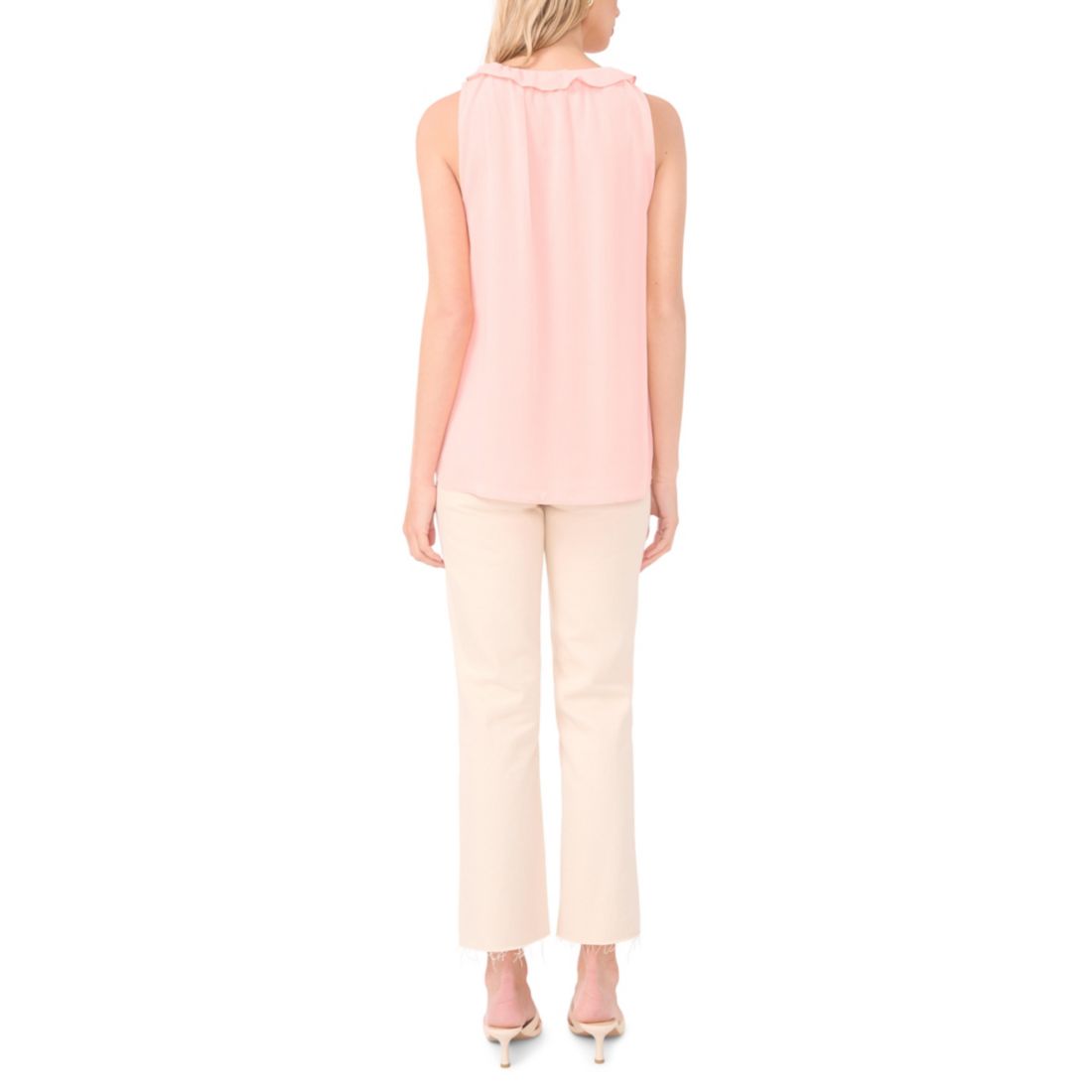 Vince Camuto Women's Ruffle Detail Top