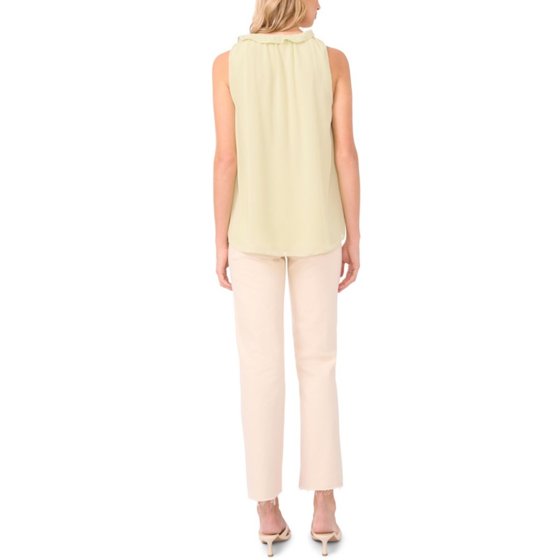 Vince Camuto Women's Ruffle Detail Top