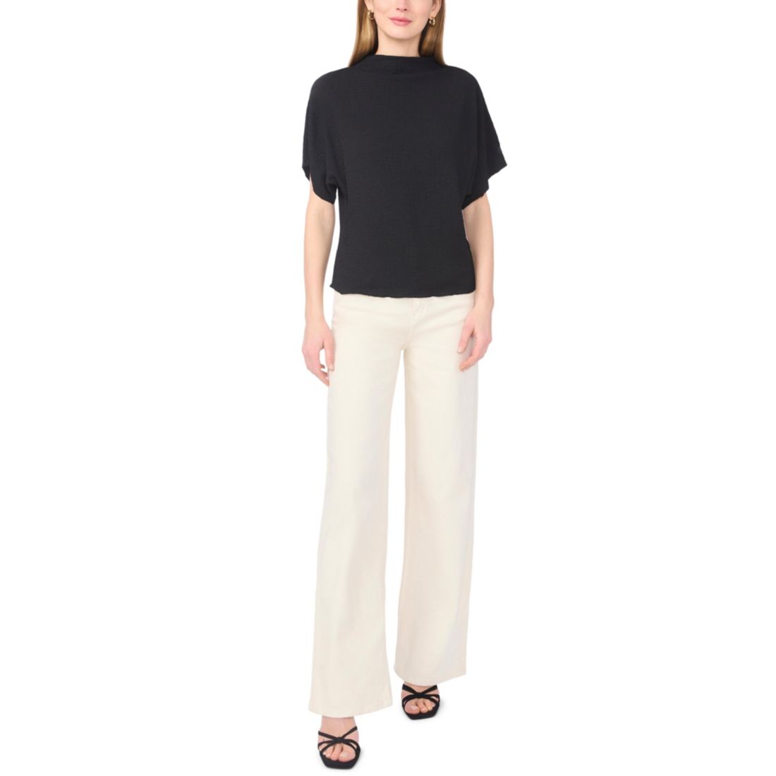 Vince Camuto Women's Dolman-Sleeve Draped Top