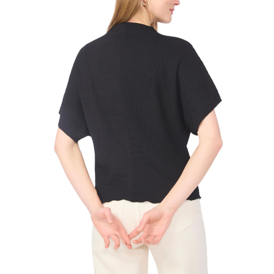 Vince Camuto Women's Dolman-Sleeve Draped Top