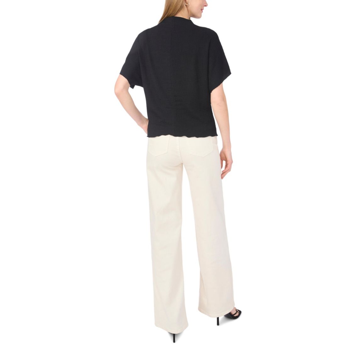 Vince Camuto Women's Dolman-Sleeve Draped Top