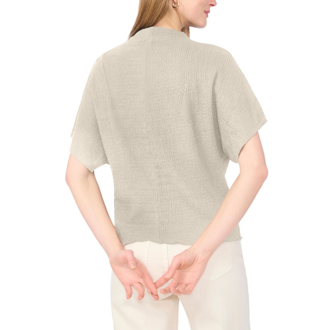 Vince Camuto Women's Dolman-Sleeve Draped Top