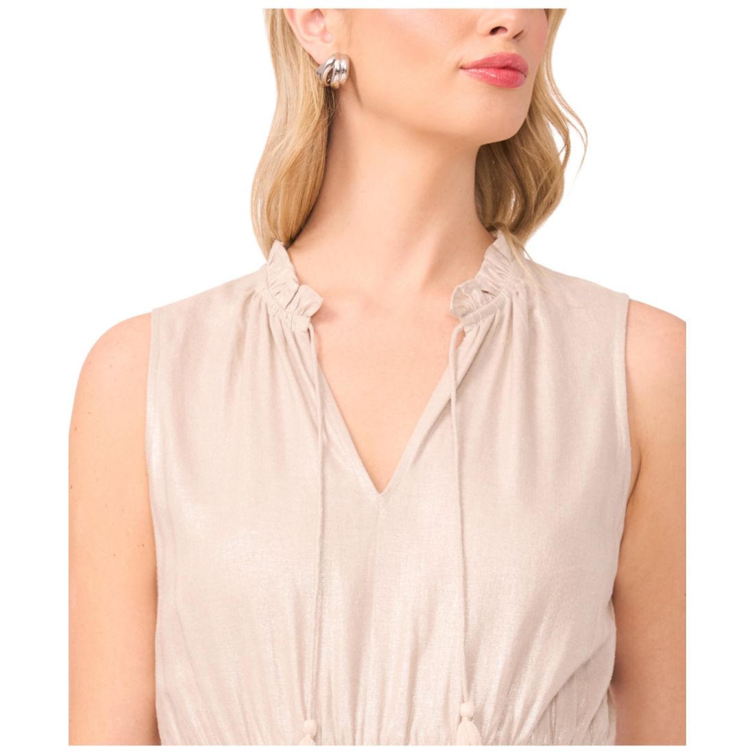 Vince Camuto Women's Tiered Ruffle Maxi Dress