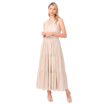 Vince Camuto Women's Tiered Ruffle Maxi Dress