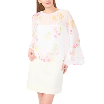 Vince Camuto Women's Crewneck Blouse
