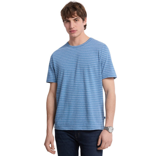 Michael Kors Men's Short Sleeve Striped Crewneck T-Shirt