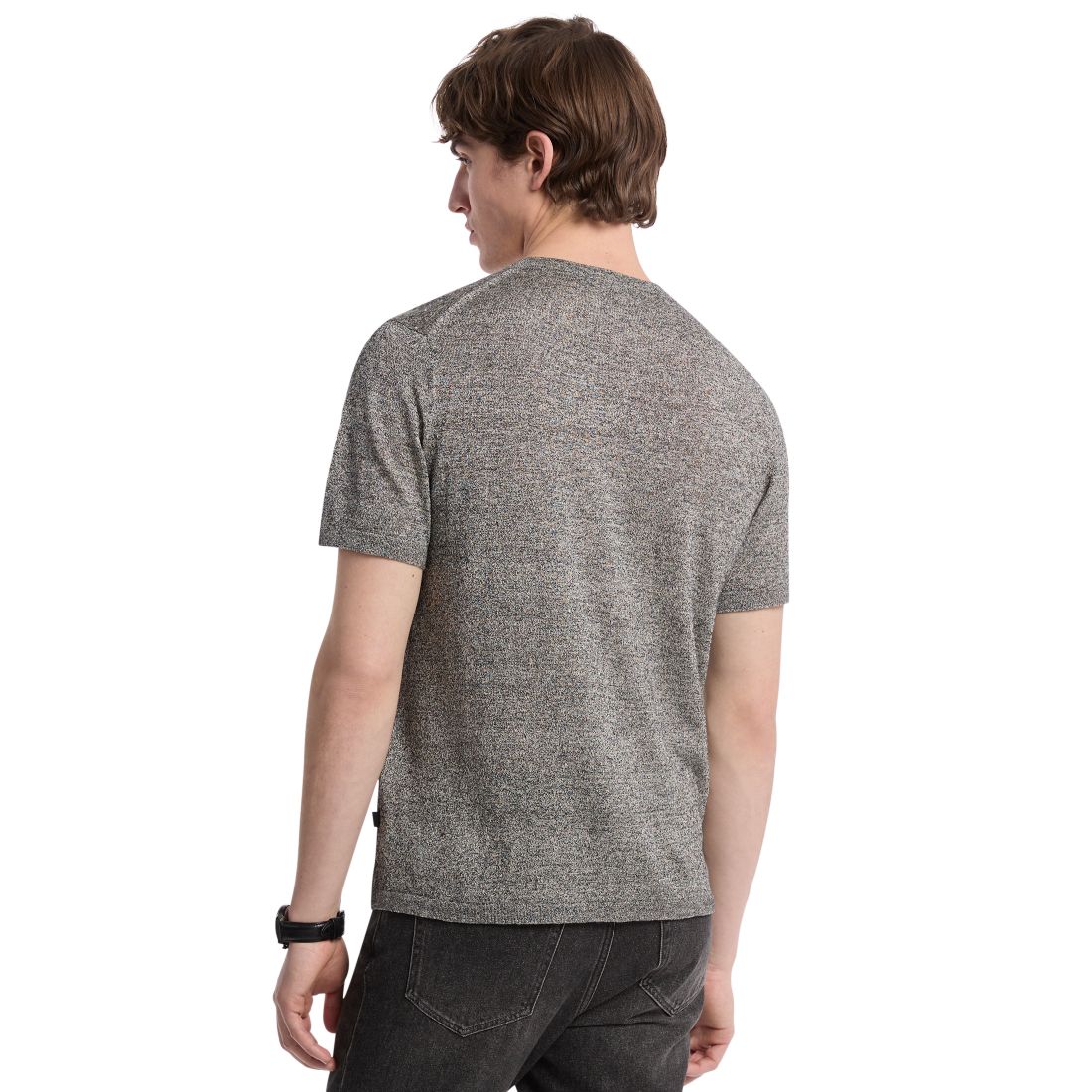 Michael Kors Men's Mouline Short Sleeve Crewneck T-Shirt