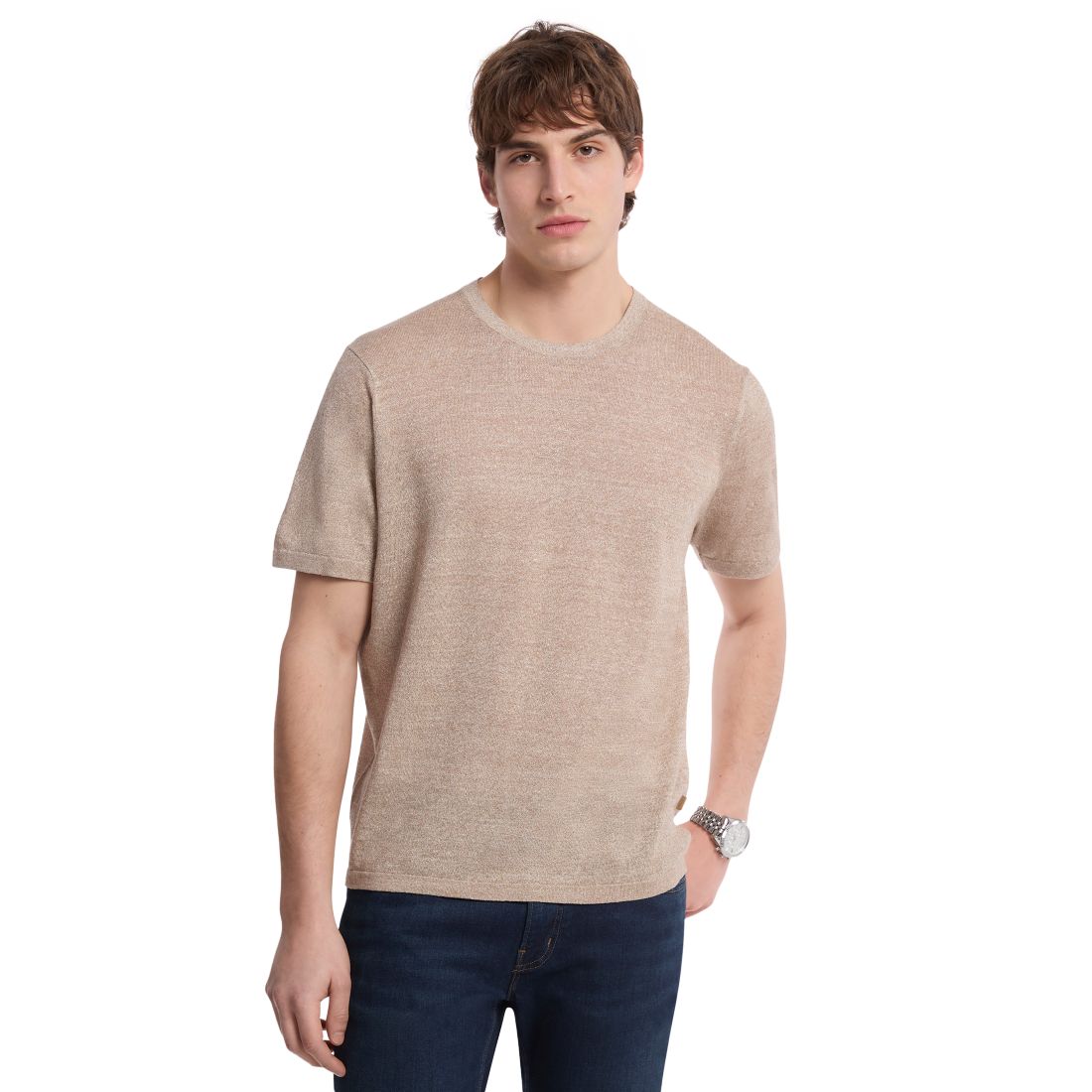Michael Kors Men's Mouline Short Sleeve Crewneck T-Shirt