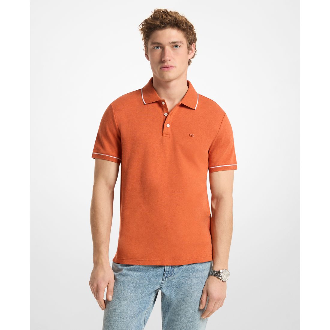 Michael Kors Men's Gramercy Short-Sleeve Polo Shirt
