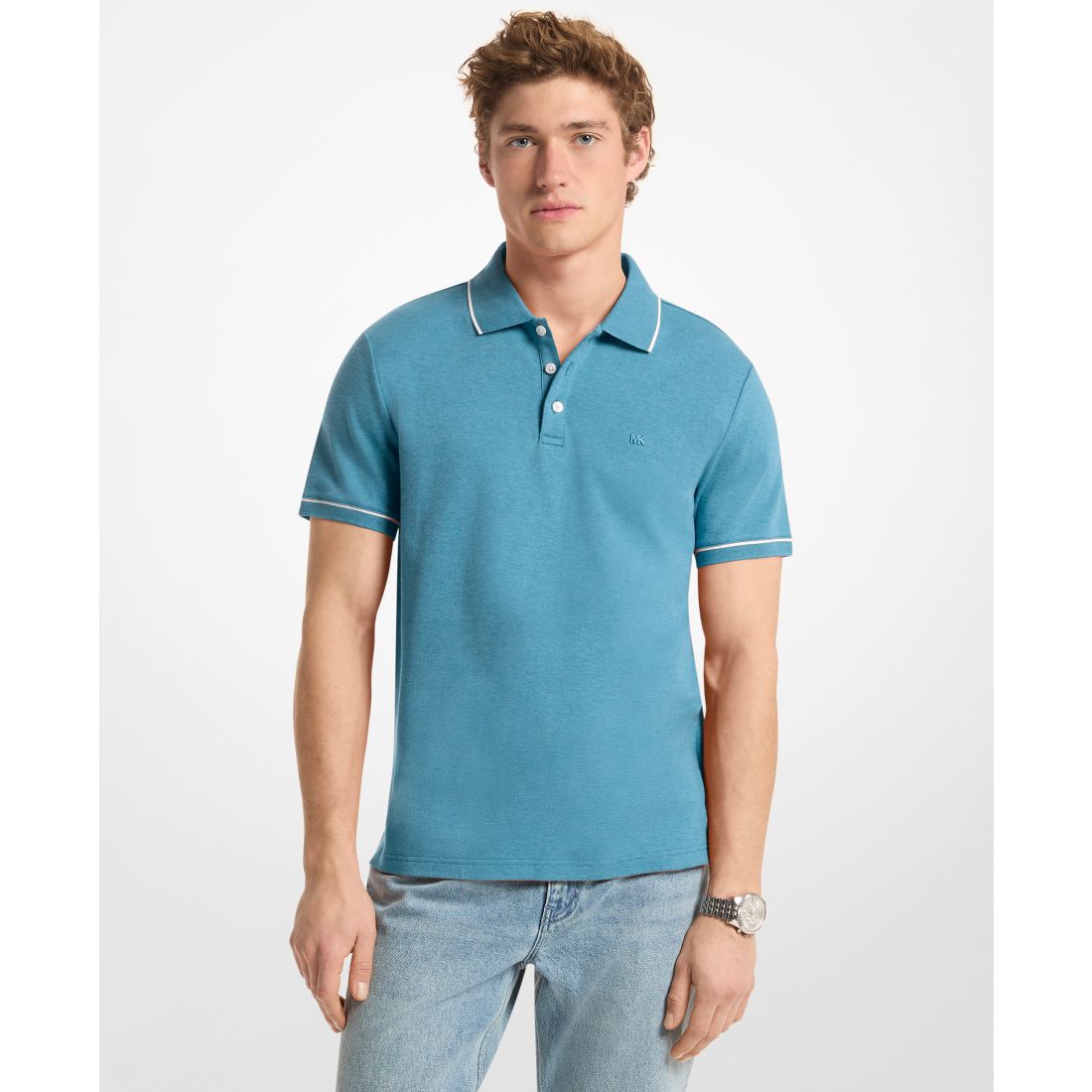 Michael Kors Men's Gramercy Short-Sleeve Polo Shirt