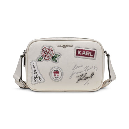 Karl Lagerfeld Paris Maybelle Zip-Top Small Crossbody Handbag
