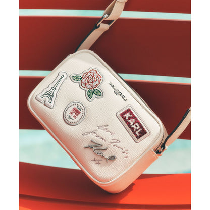 Karl Lagerfeld Paris Maybelle Zip-Top Small Crossbody Handbag