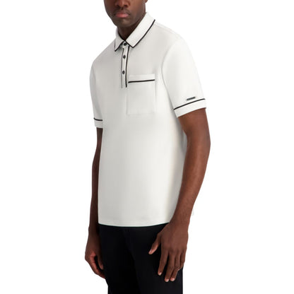 Karl Lagerfeld Paris Men's Interlock Polo Shirt