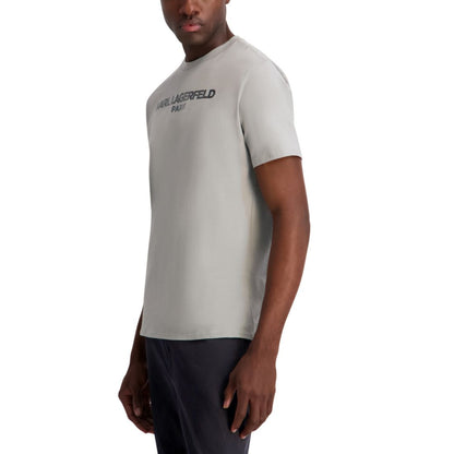 Karl Lagerfeld Paris Men's Crewneck Logo T-Shirt