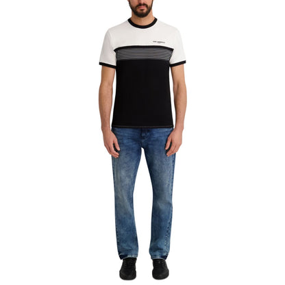 Karl Lagerfeld Paris Men's Color Block T-Shirt