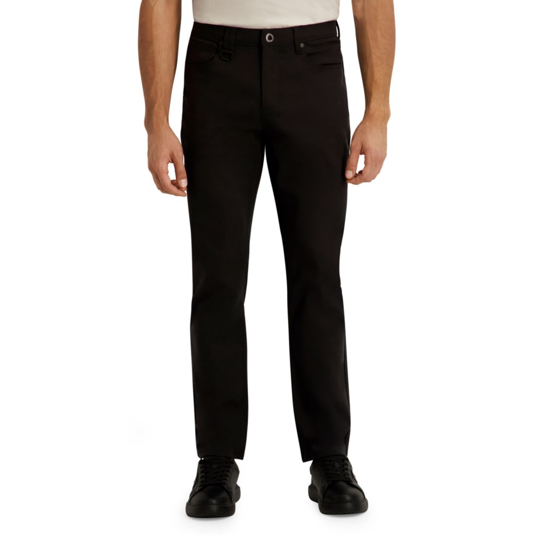 Karl Lagerfeld Paris Men's Core Slim Straight 5-Pockets Cotton Pants