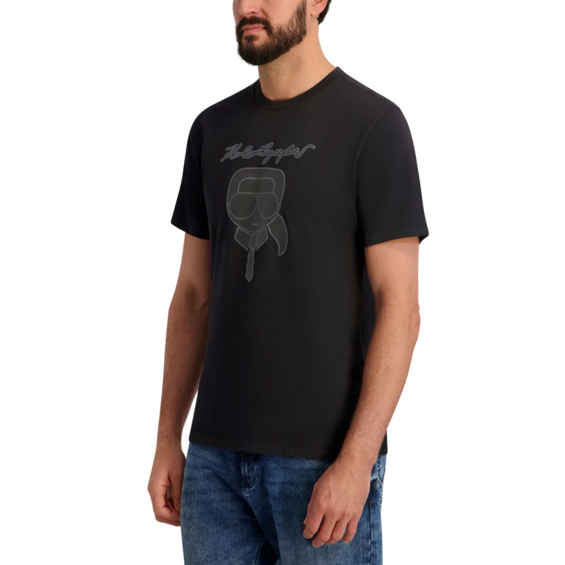 Karl Lagerfeld Paris Men's Short-Sleeve T-Shirt