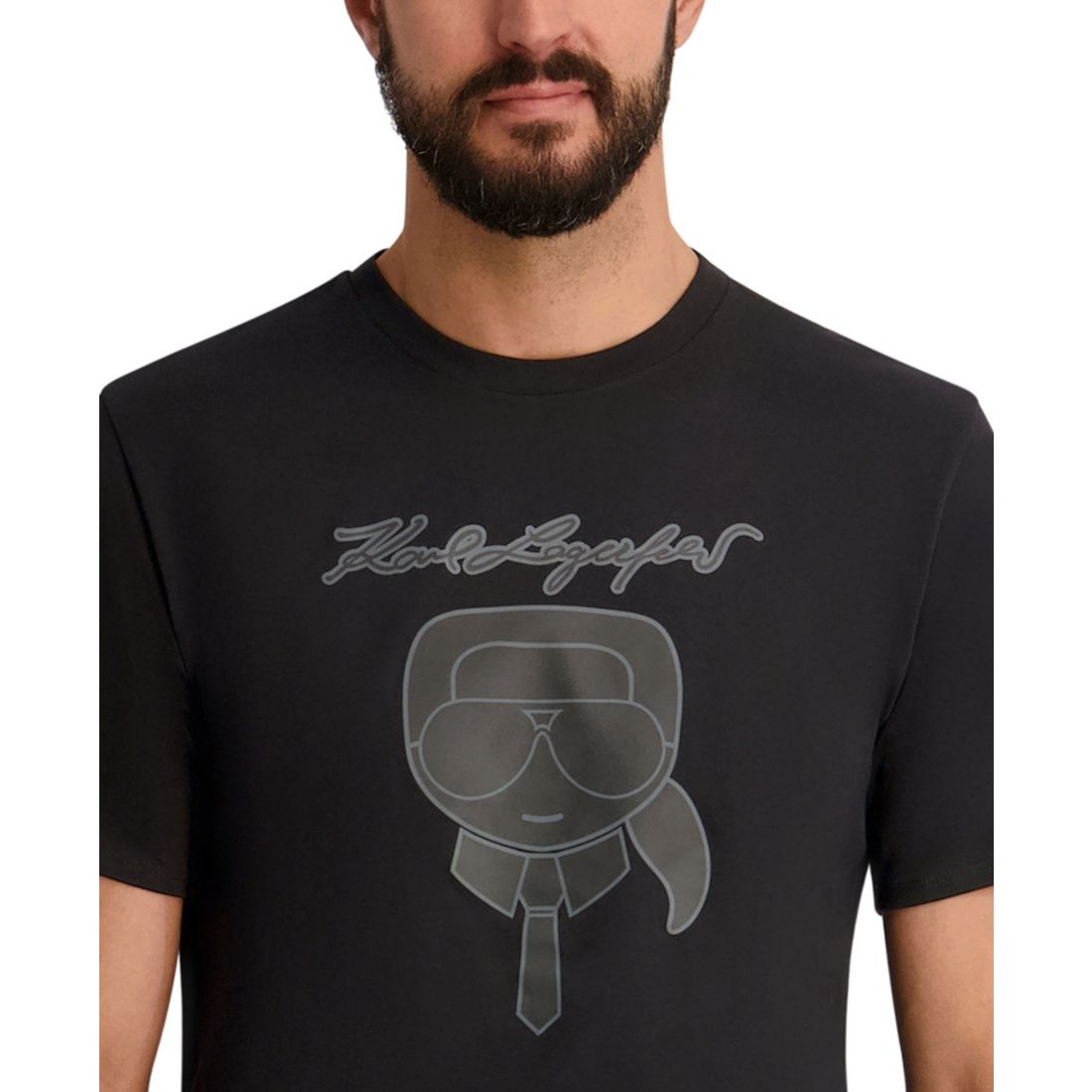 Karl Lagerfeld Paris Men's Short-Sleeve T-Shirt