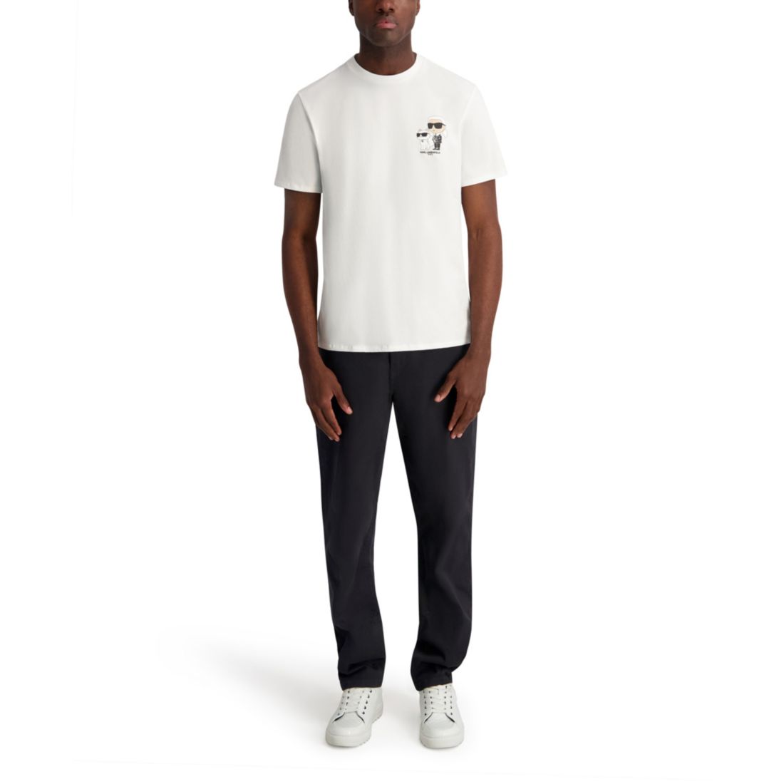 Karl Lagerfeld Paris Men's Choupette Regular-Fit T-Shirt