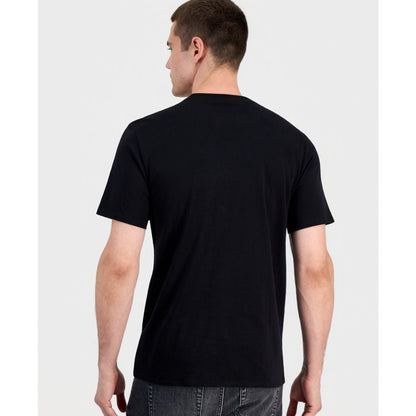 Karl Lagerfeld Paris Men's Embroidered Logo Cotton Crewneck T-Shirt