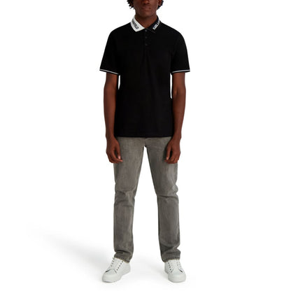 Karl Lagerfeld Paris Men's Collared Polo T-Shirt