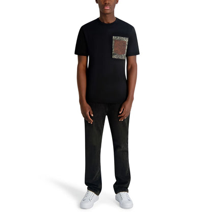 Karl Lagerfeld Paris Men's Thumbprint Detail T-Shirt