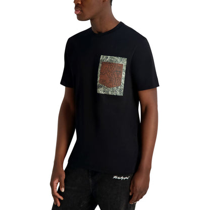 Karl Lagerfeld Paris Men's Thumbprint Detail T-Shirt